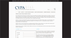 Desktop Screenshot of cvpa.org.uk